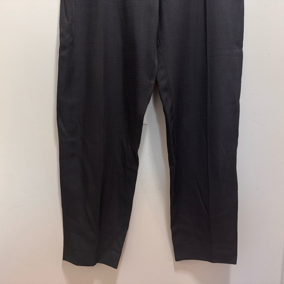 Chloe Black Wool Blend Trouser Pants Size 44 - Picture 4 of 14